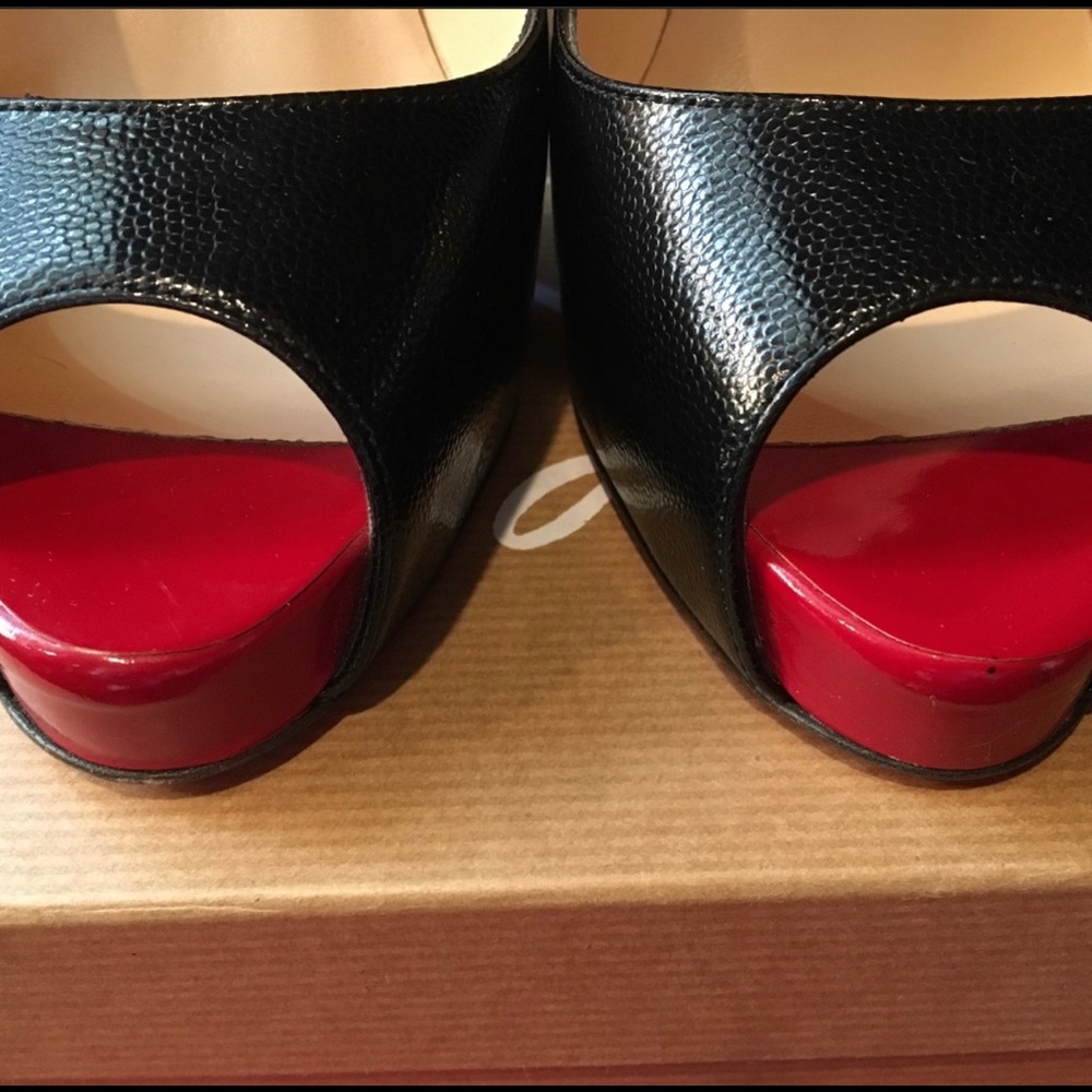 Authentic Christian Louboutin Very Prive sz 39 - Picture 2 of 9